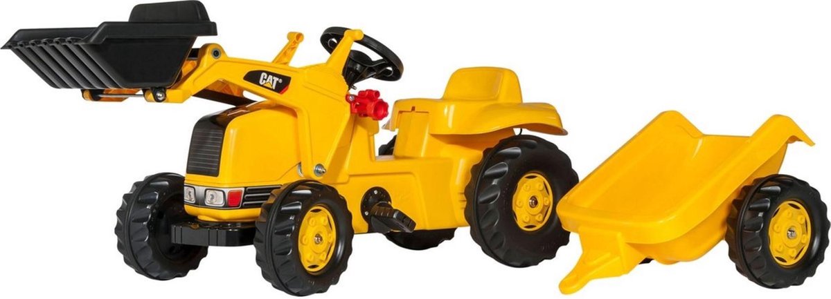 Rolly Toys RollyKid Cat - Traptractor met Frontlader Traptractor kopen online