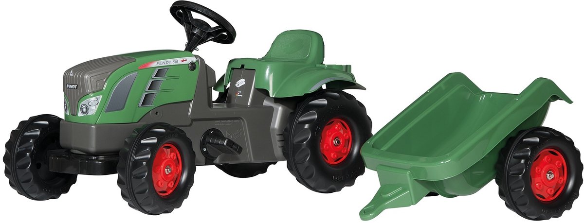 Rolly Toys RollyKid Fendt Vario - Traptractor - Met aanhanger Traptractor kopen online