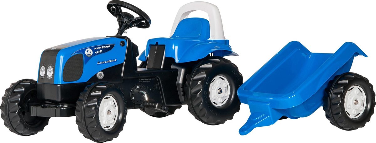 Rolly Toys rollyKid Landini Power Farm - Traptractor met Aanhanger Traptractor kopen online