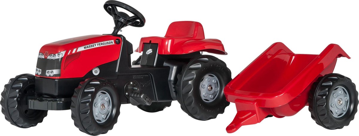 Rolly Toys rollyKid Massey Ferguson - Traptractor met Aanhanger Traptractor kopen online