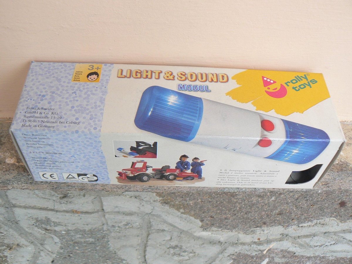 Rollytoys verlichting voor op de tractor. Buitenspeelvoertuigaccessoire kopen online