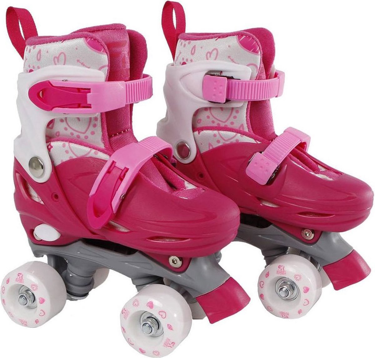 Rolschaatsen Meisjes Verstelbaar 29-32 Roze - Rolschaatsen Kinderen Rolschaatsen kopen online