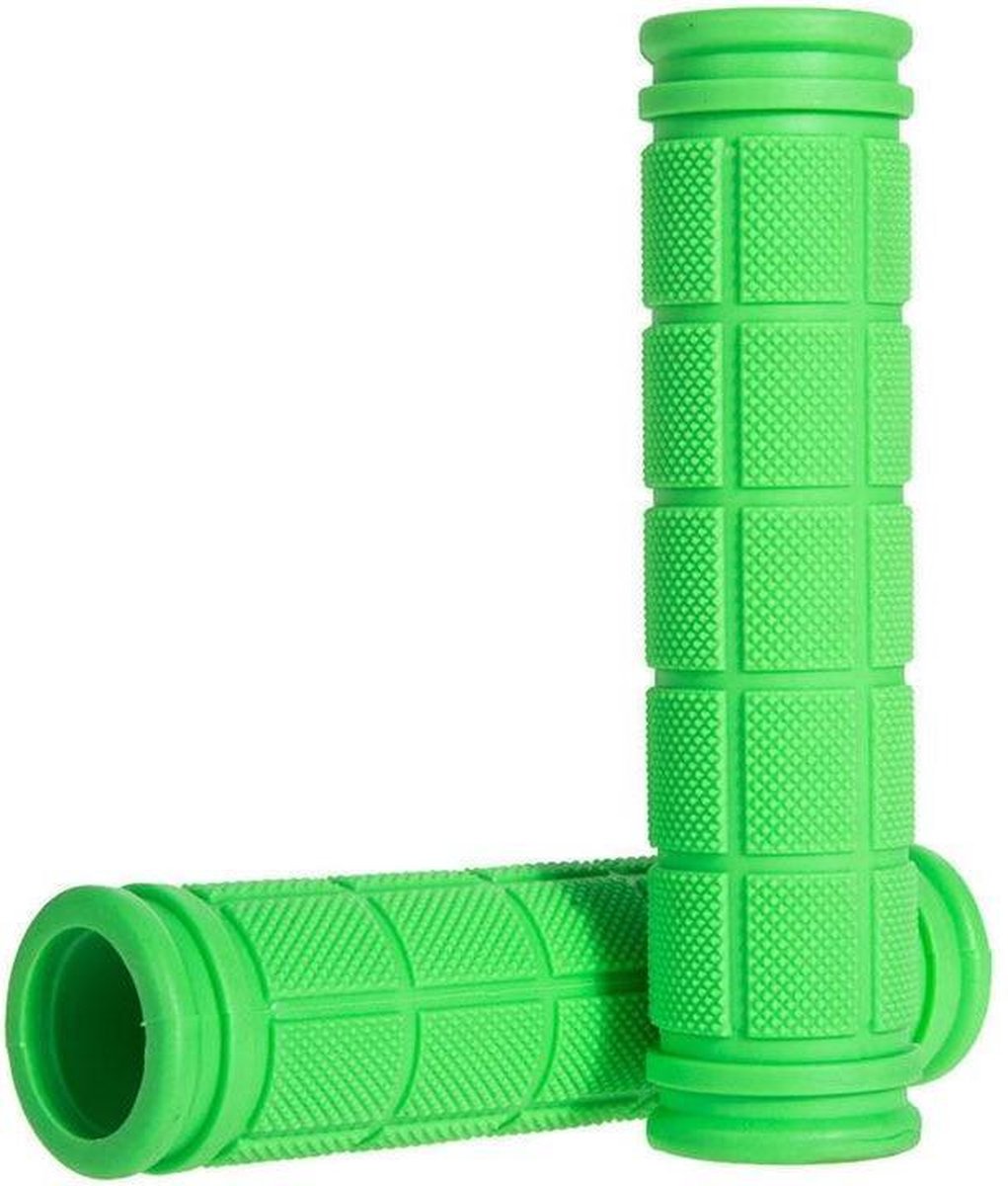 rubberen fietsstuurgrepen cover bmx mtb mountainbike handvatten antislip fietsen stuurgrepen groen