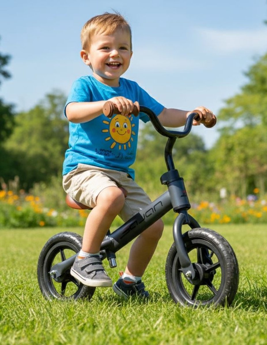 Sajan Loopfiets - Antraciet Loopfiets kopen online