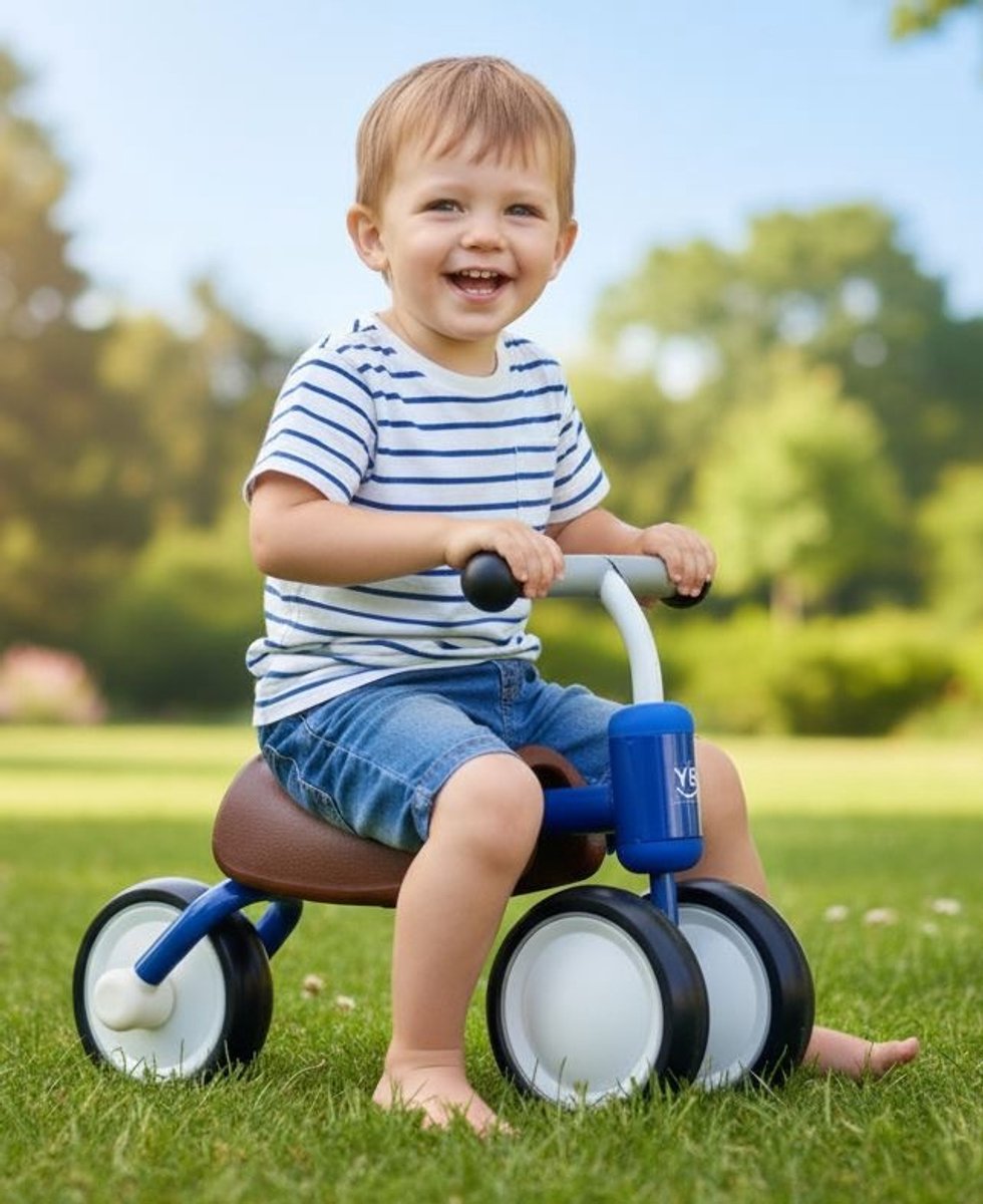 Sajan Loopfiets Horse - Jongens en Meisjes - 1 Jaar - Speelgoed - Blauw Loopfiets kopen online