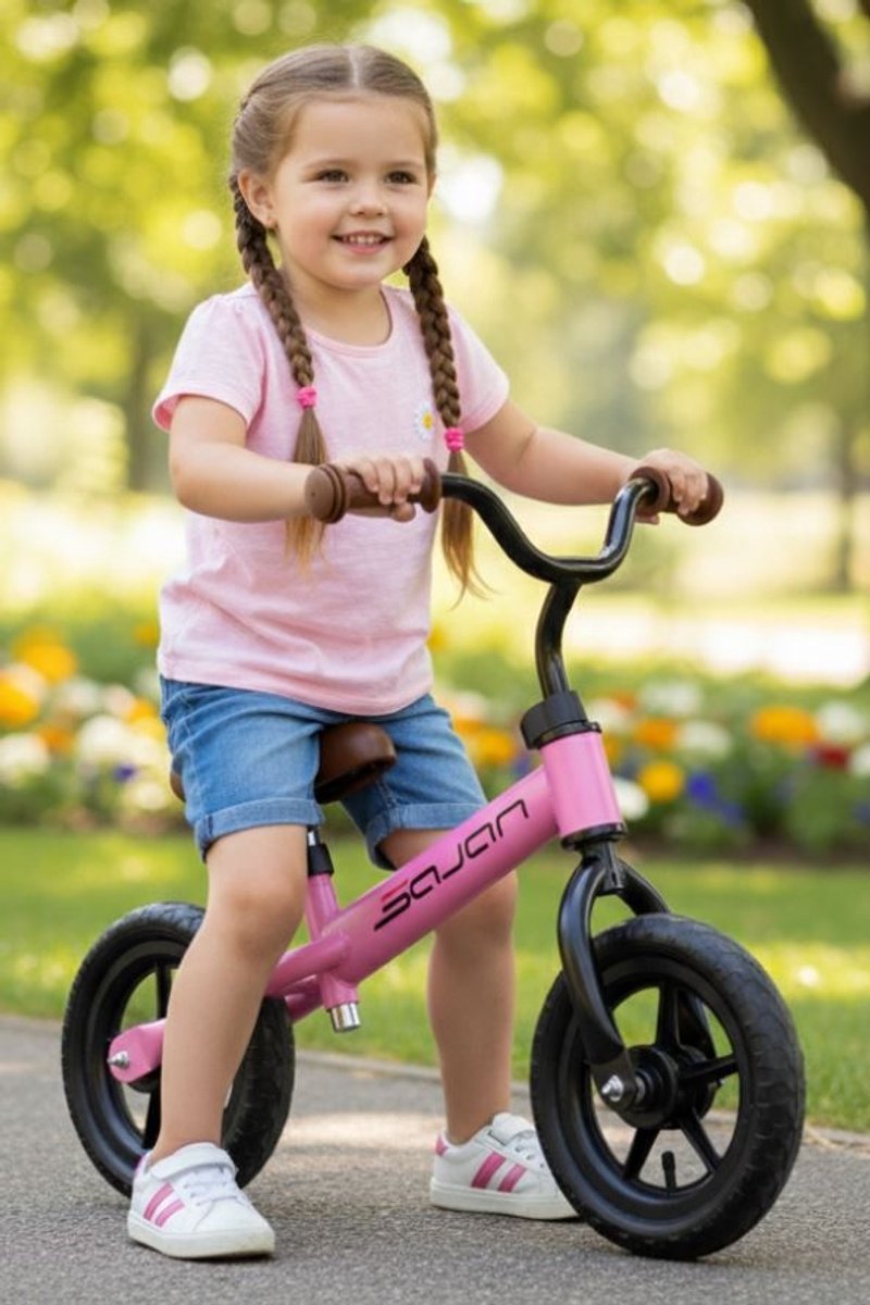 sajan loopfiets roze