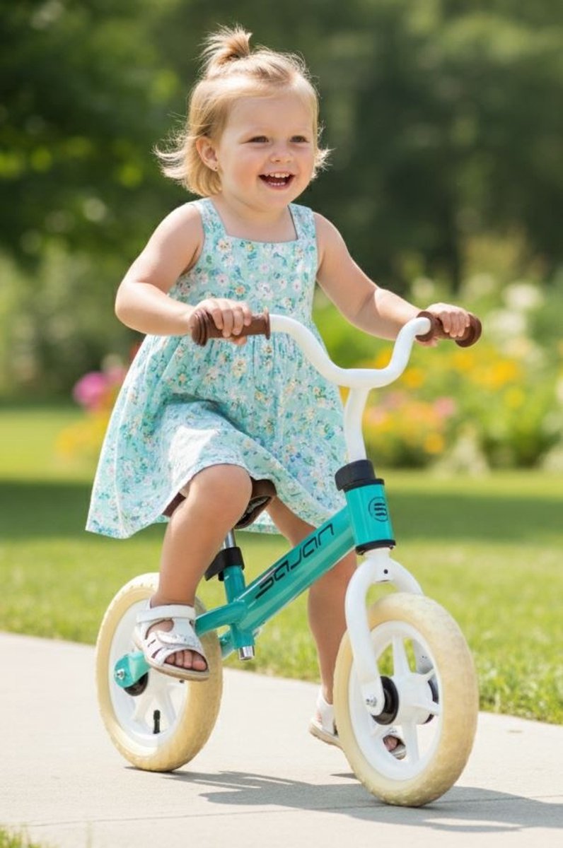 Sajan Loopfiets - Turquoise Loopfiets kopen online