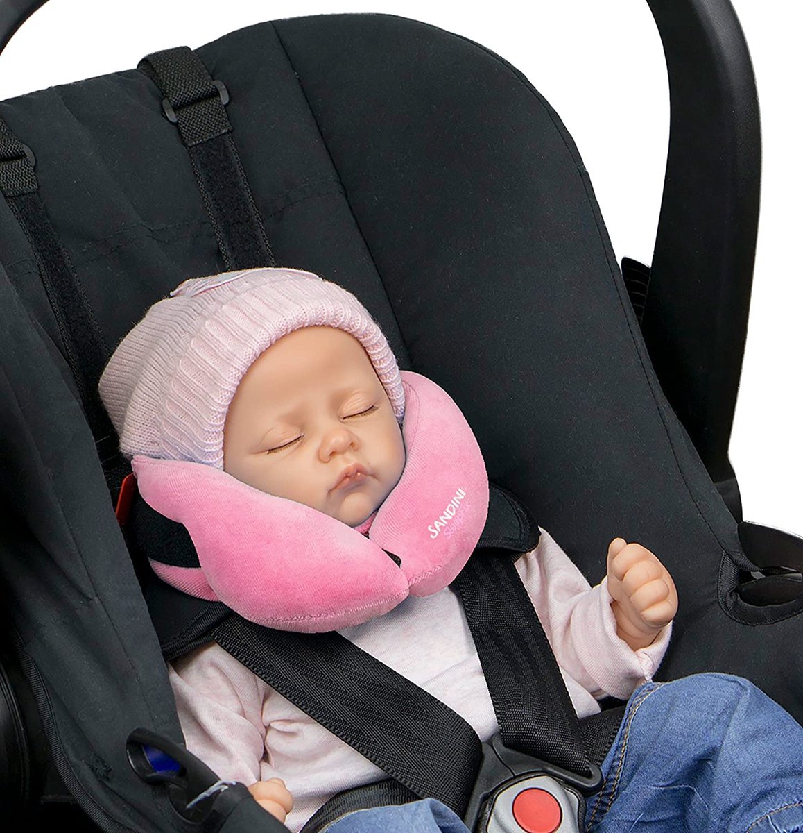 SANDINI SleepFix Baby - Slaapkussen voor autostoel, fietszitje en buggy Buitenspeelvoertuigaccessoire kopen online
