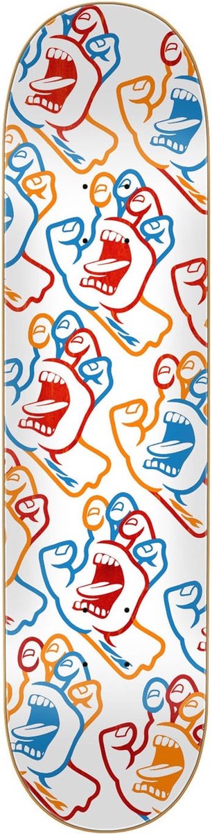 Santa Cruz Skateboard Deck Screaming Hand Fusion Skateonderdeel kopen online
