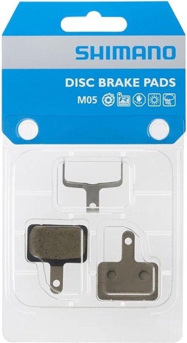 schijfremblokset shimano m05 resin