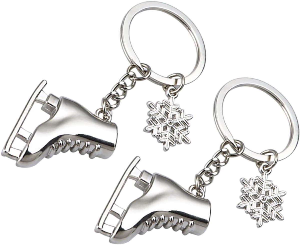 schoen sleutelhangers rvs skate schoenen set van 2