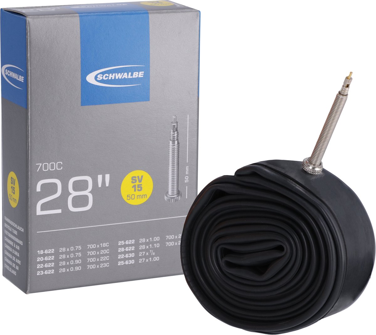 schwalbe binnenband fiets frans ventiel 28 x 3 4 7 8 1 11 16