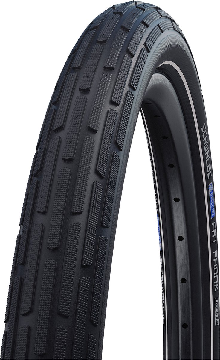 schwalbe fat frank k guard hs375 28 x 2 00 stevige urbanband zwart 28 x 2 00