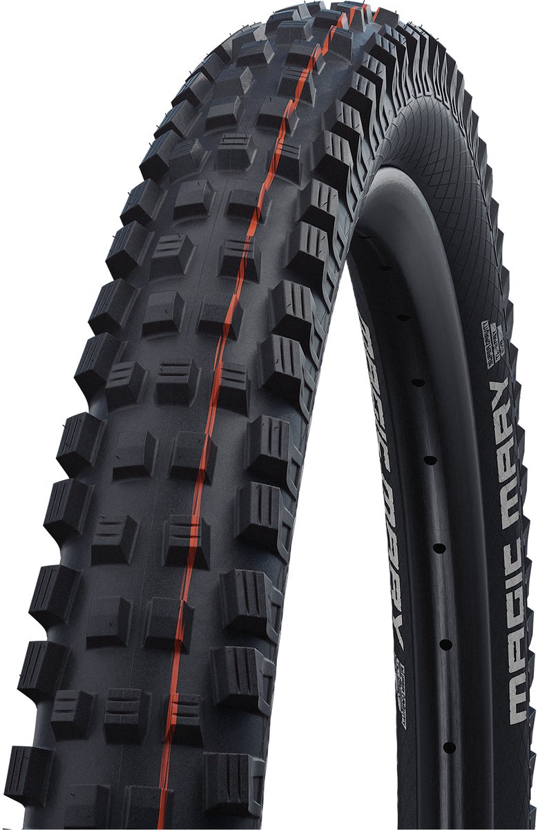 Schwalbe Vouwband Magic Mary - Super Trail - TLE - 29 x 2.4 inch / 62-622 - ADDIX Soft - Zwart Fiets kopen online