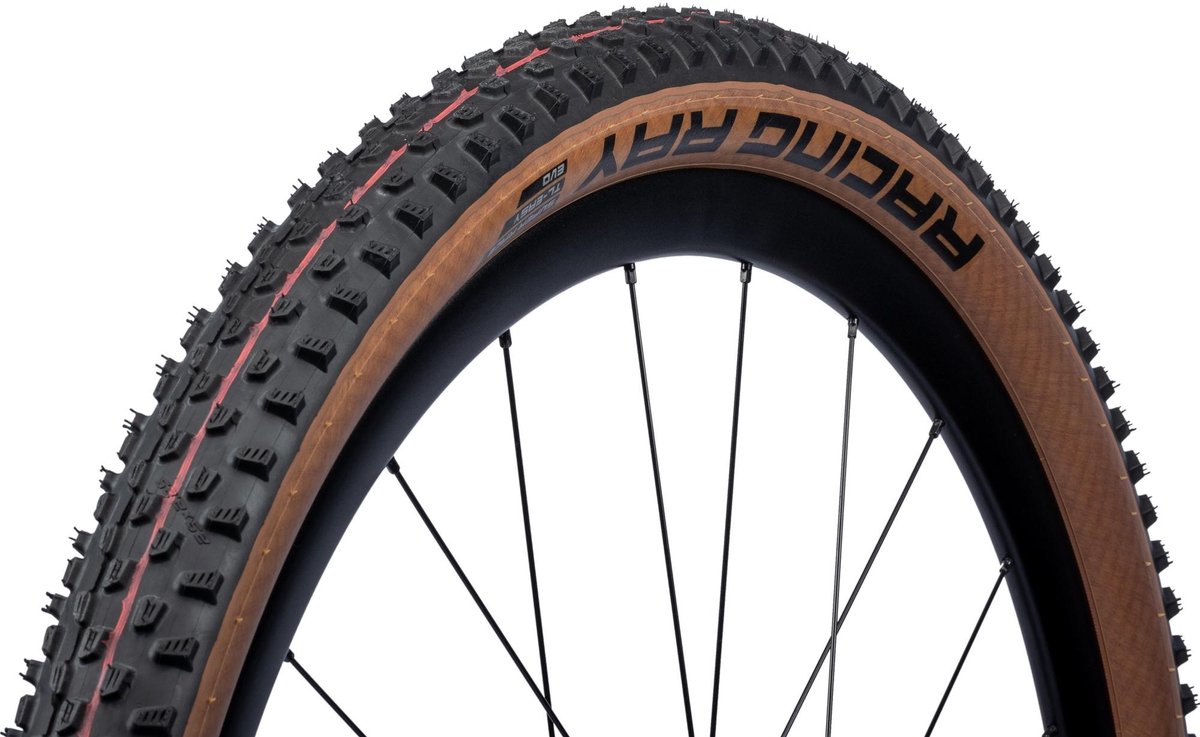 Schwalbe Vouwband Racing Ray - SuperRace - 29 x 2.35 inch / 60-622 - Transparent Sidewall - ADDIX Speed - Zwart Fiets kopen online