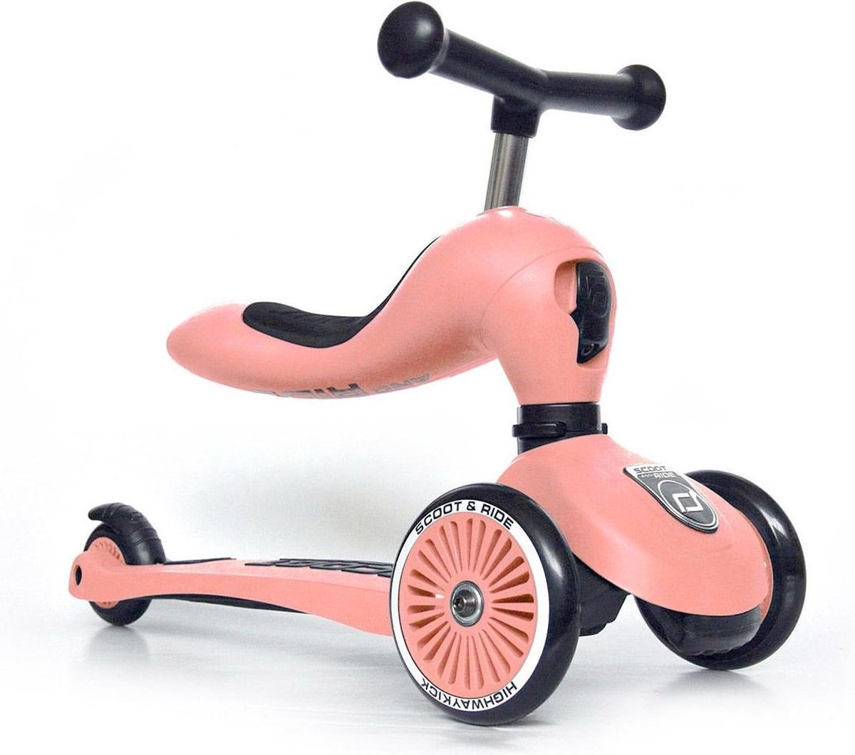 Scoot and Ride Highwaykick 1 Peach - Step & Loopfiets - 1 tot 5 jaar Step kopen online