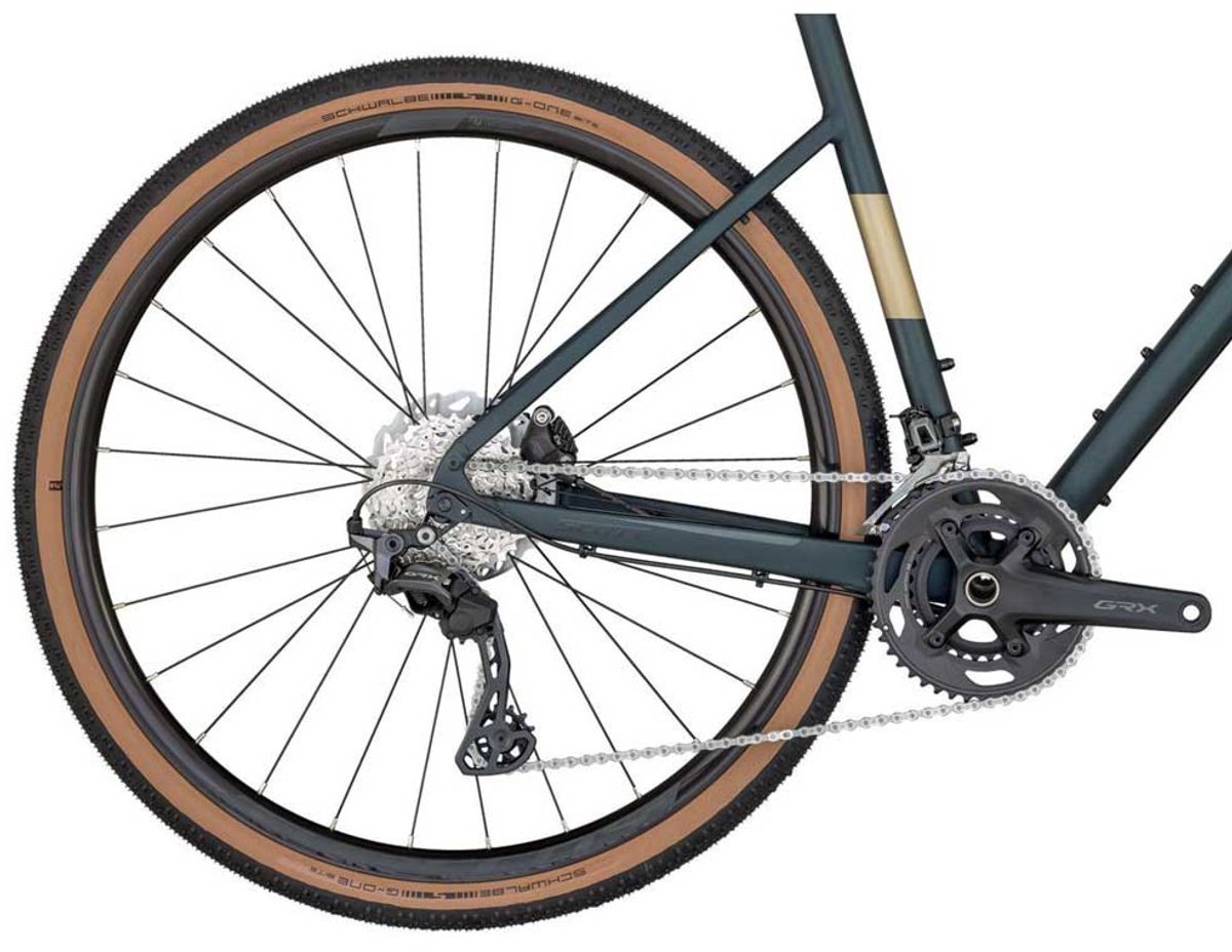 scott bikes speedster gravel 20 shimano grx rd rx820 gravelbike blauw 54