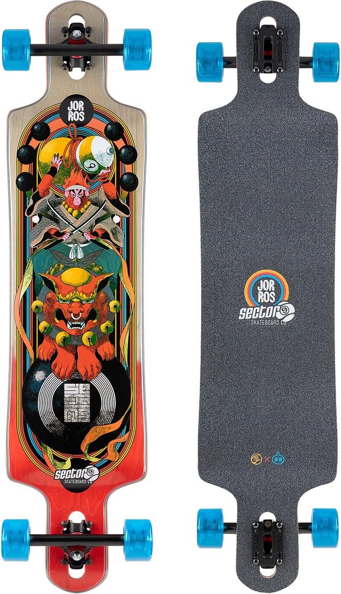 Sector 9 DT longboard Paradiso Monkey King 40,5 Longboard kopen online