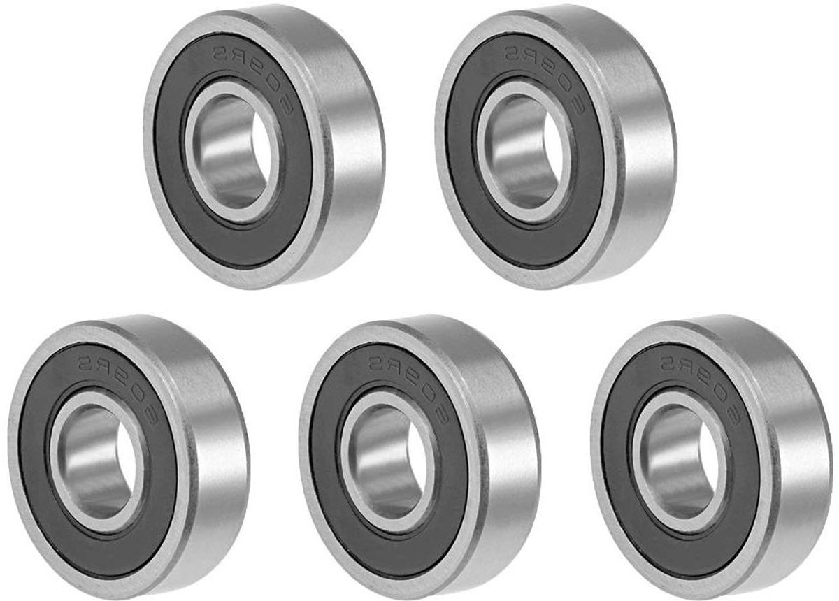 Set van 5 ABEC-3 kogellagers met 609-2RS seals - 605-608 maat - Duurzame lagers voor diverse toepassingen Skateonderdeel kopen online