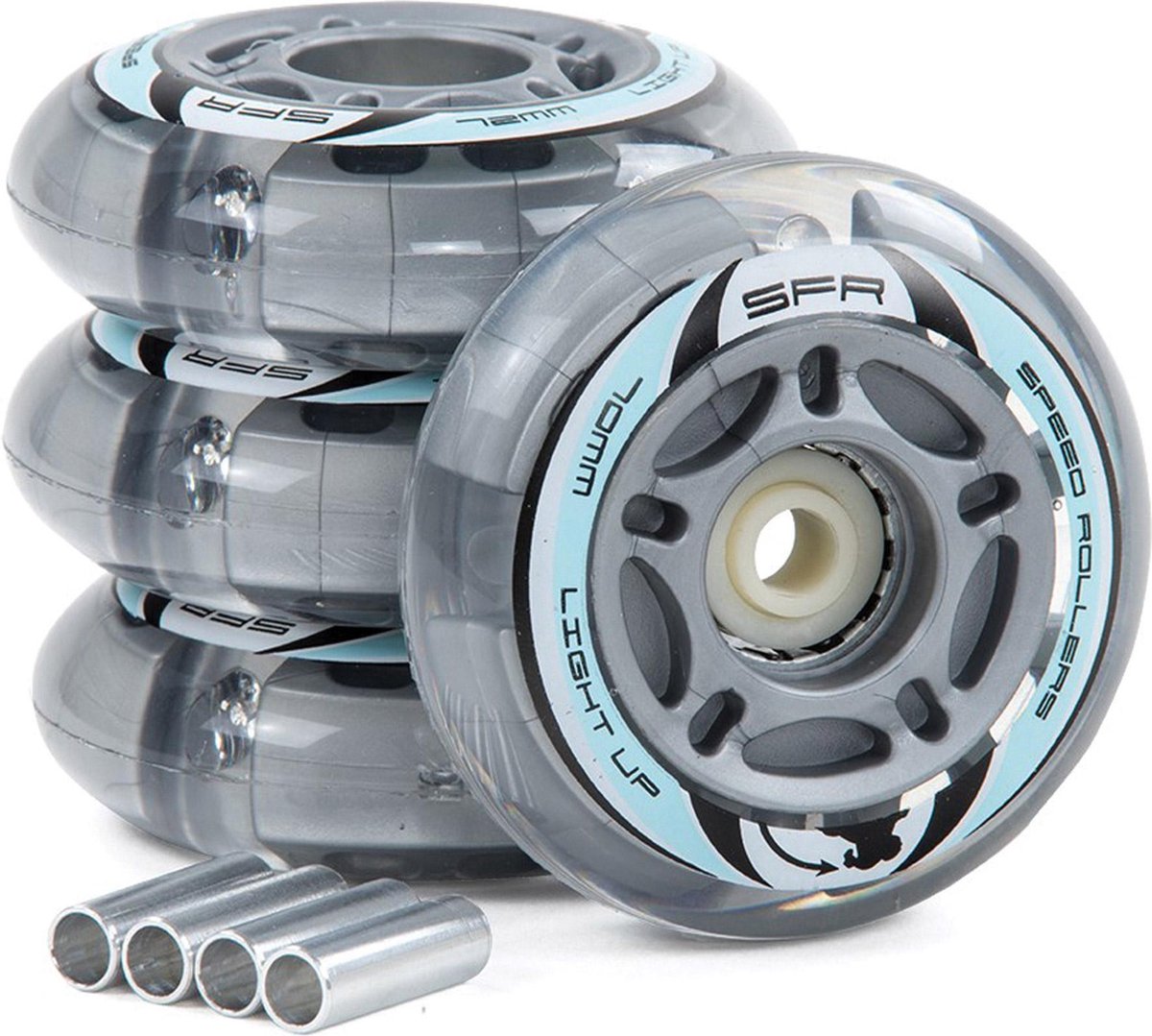 sfr led skeeler wielen zilver