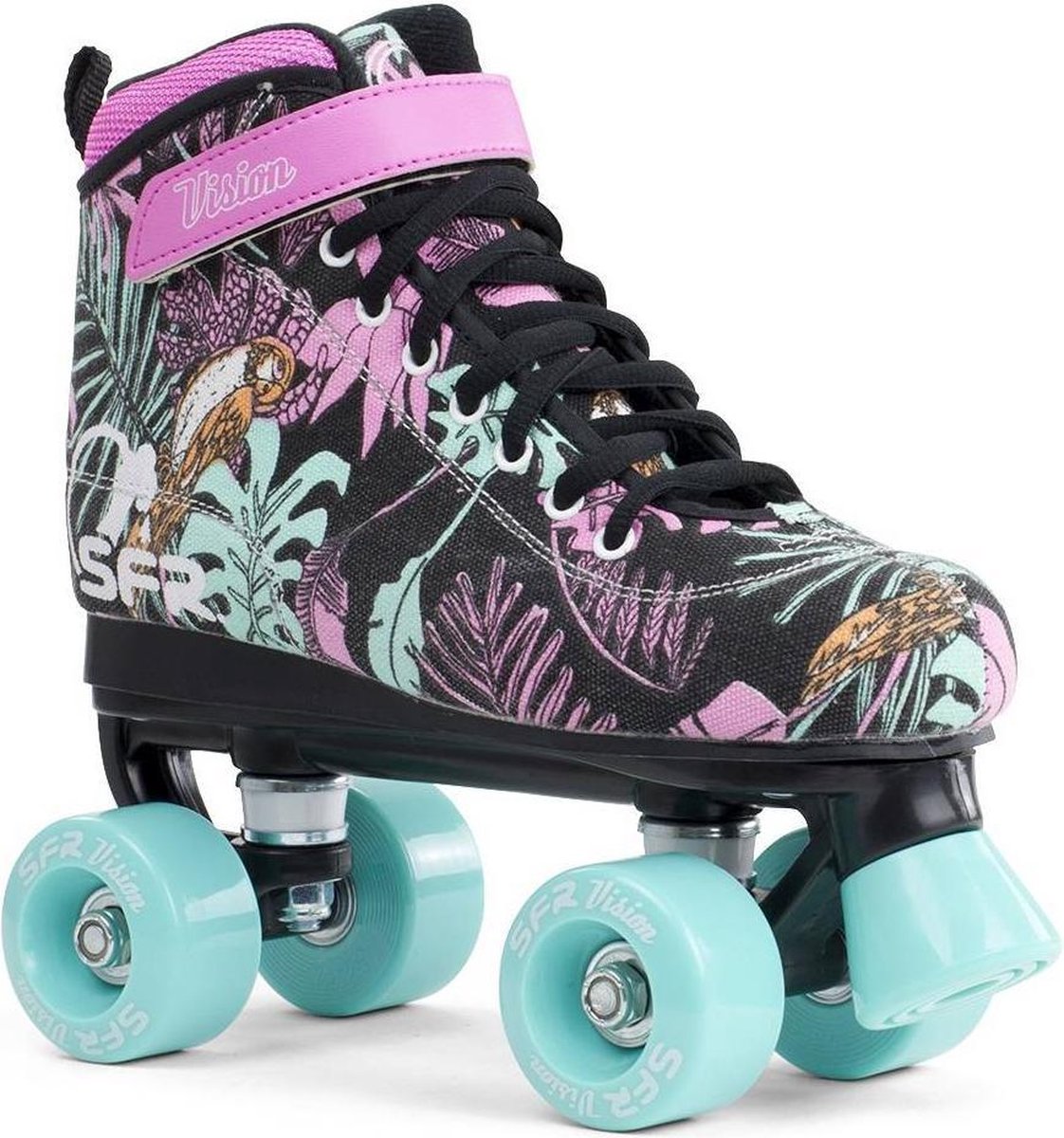 sfr vision canvas rolschaatsen floral