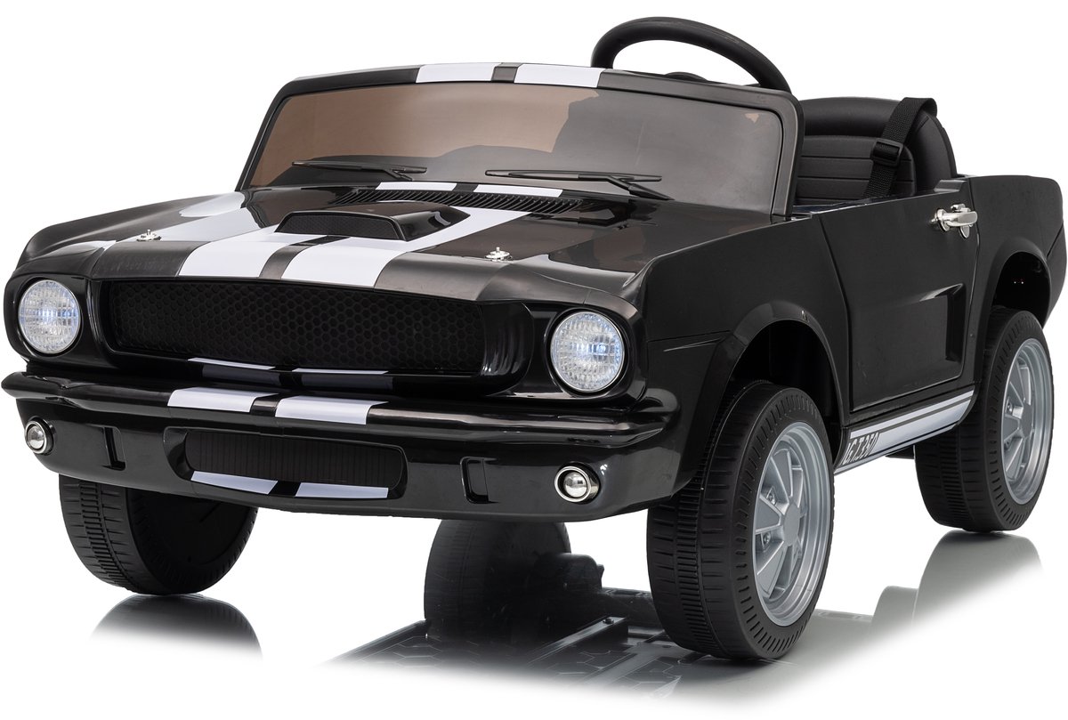 SHELBY - 2-PERSOONS Elektrische Kinderauto 24V - 1 tot 6 jaar - zwart Accuvoertuig kopen online