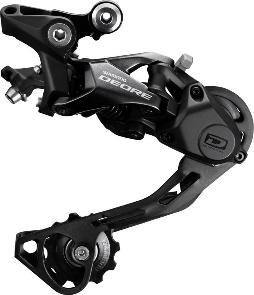 shimano achterderailleur deore m6000 10s shadow lange kooi