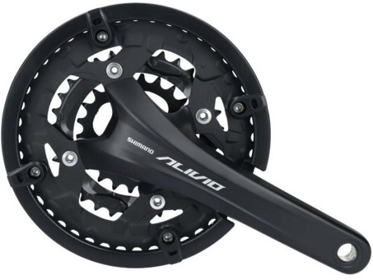 shimano crankstel alivio fc t4060 22 32 44t zwart