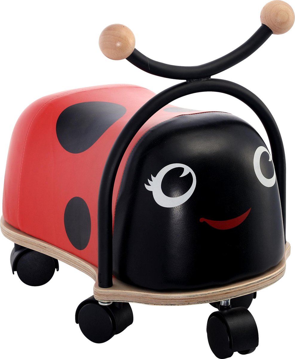 Simply for Kids Houten Ride On Lieveheersbeestje Loopauto kopen online