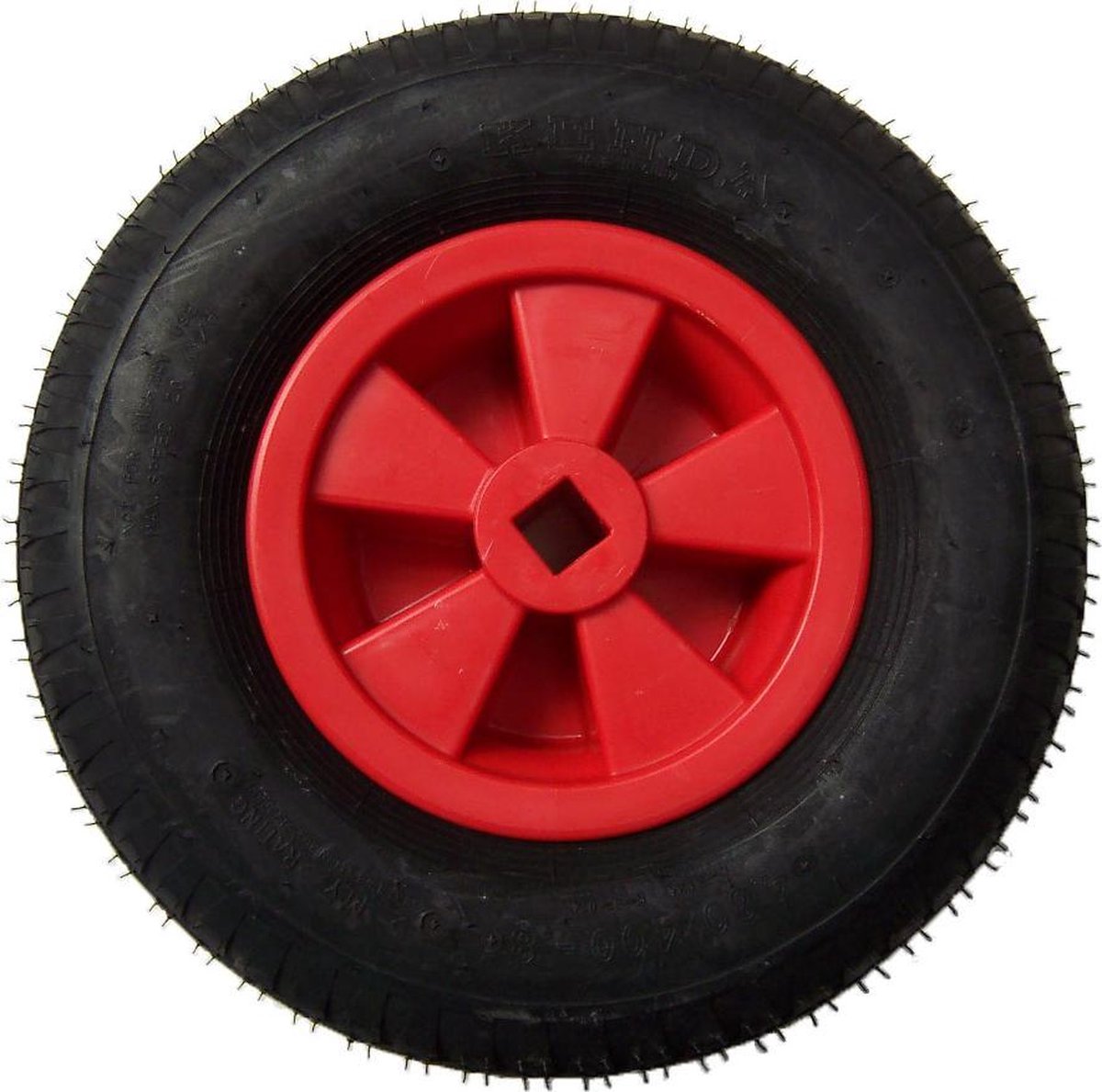 Skelter wiel - 4.00*8 - Lucht met vierkant asgat - 25*75 4PR - Skelterwiel Buitenspeelvoertuigaccessoire kopen online