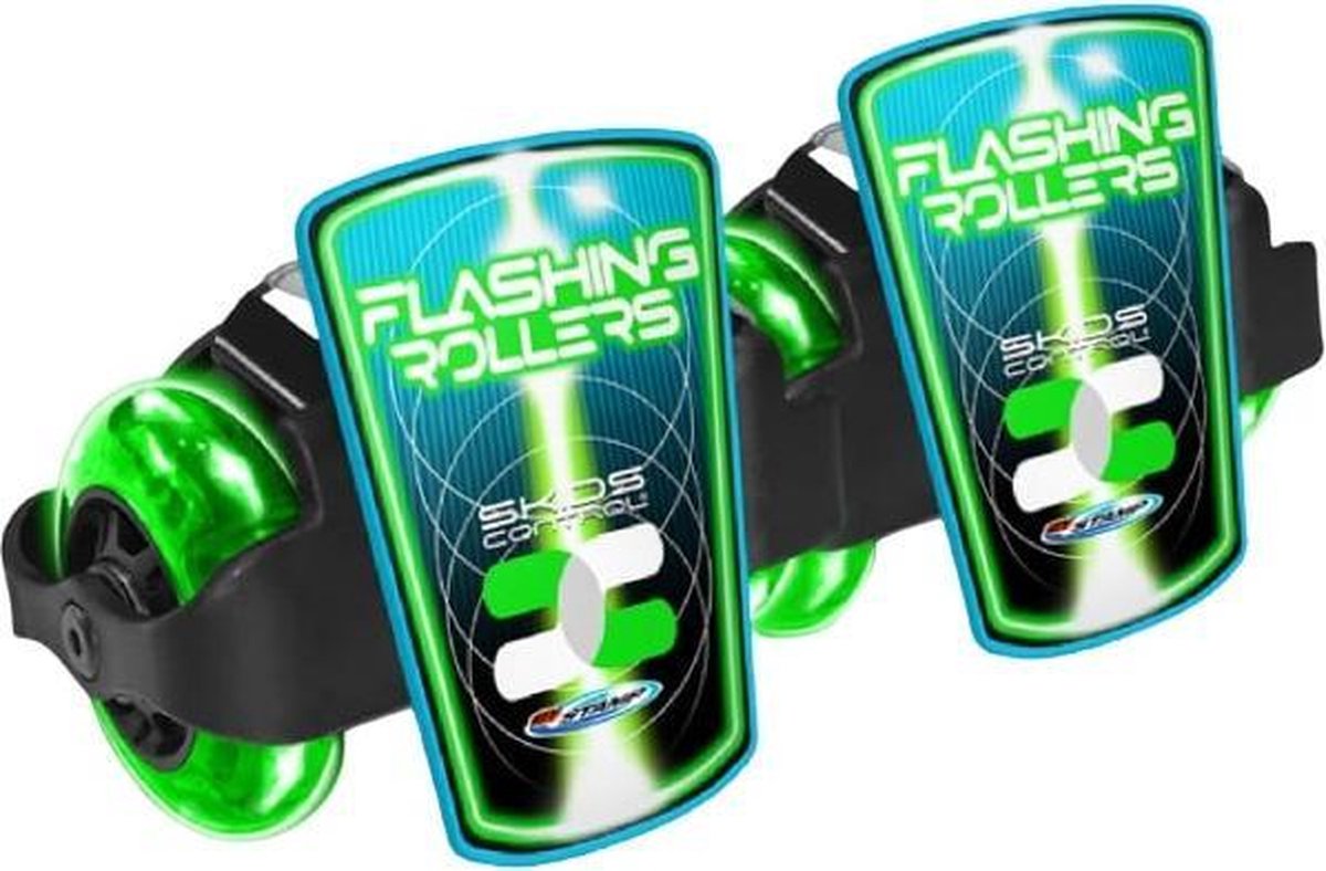 Skids Control Flashing Junior Groen/zwart Rolschaatsen kopen online