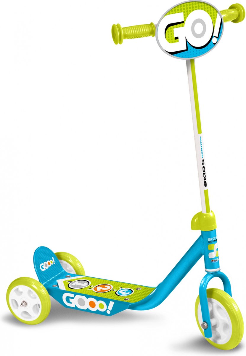 Skids Control Kinderstep Gooo! - Step - Jongens - Licht Blauw;Licht Groen Step kopen online