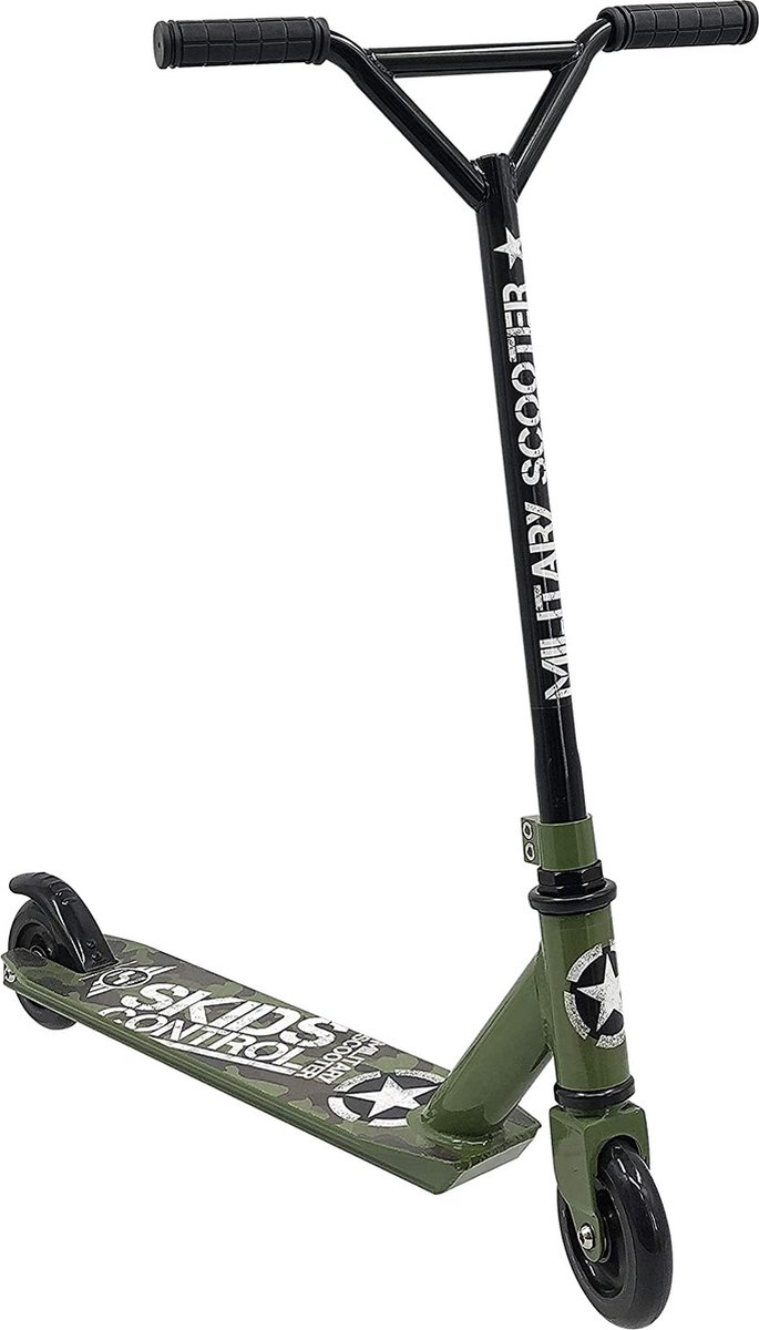 Skids Control Military Stuntstep Voetrem Junior Kaki Step kopen online