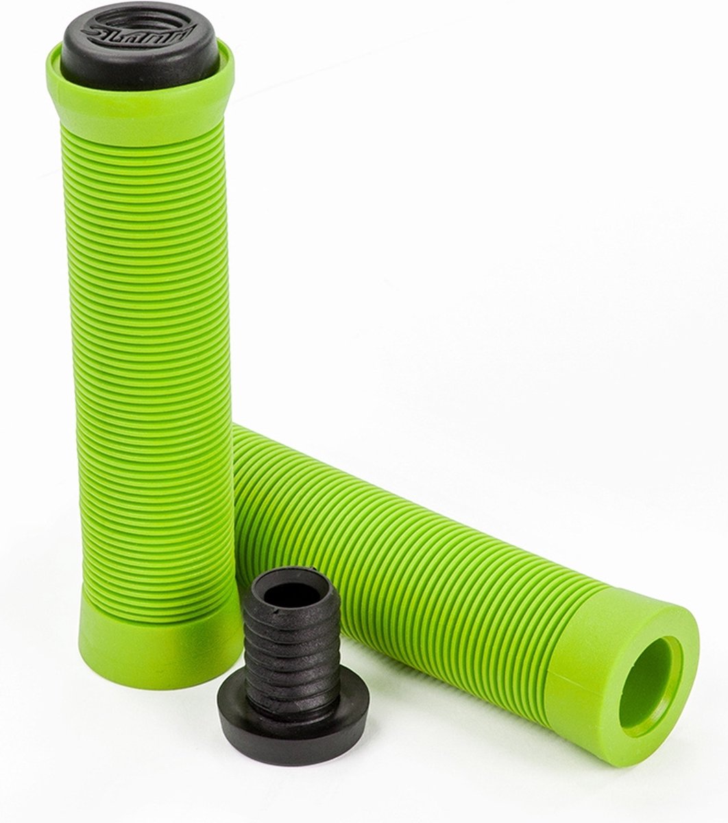 Slamm Handvatten Pro Bar Grips 129 Mm Polyurethaan Groen Per Set Skateonderdeel kopen online