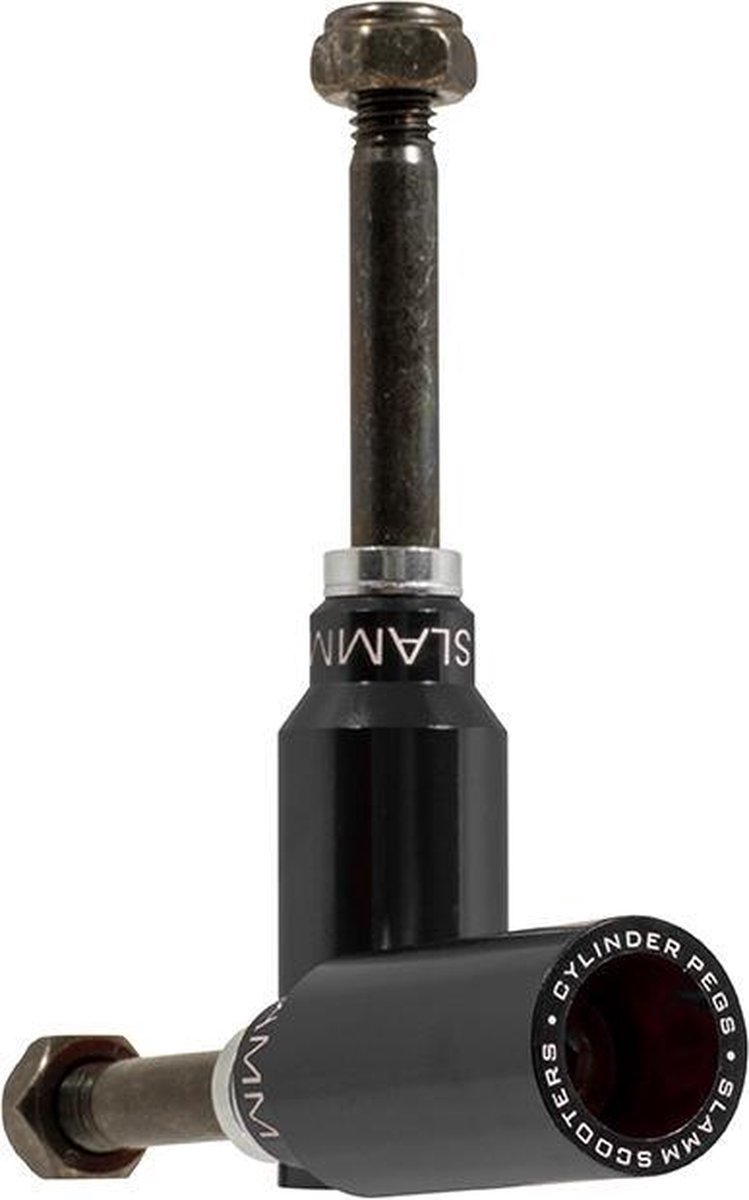 Slamm Stuntstep Pegs - Zwart - Set van 2 voor alle typen steps Buitenspeelvoertuigaccessoire kopen online