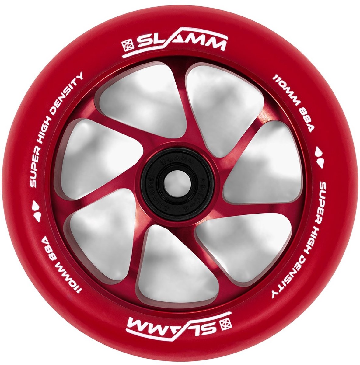 Slamm Team Wheel 110mm Alu Core Red Step kopen online