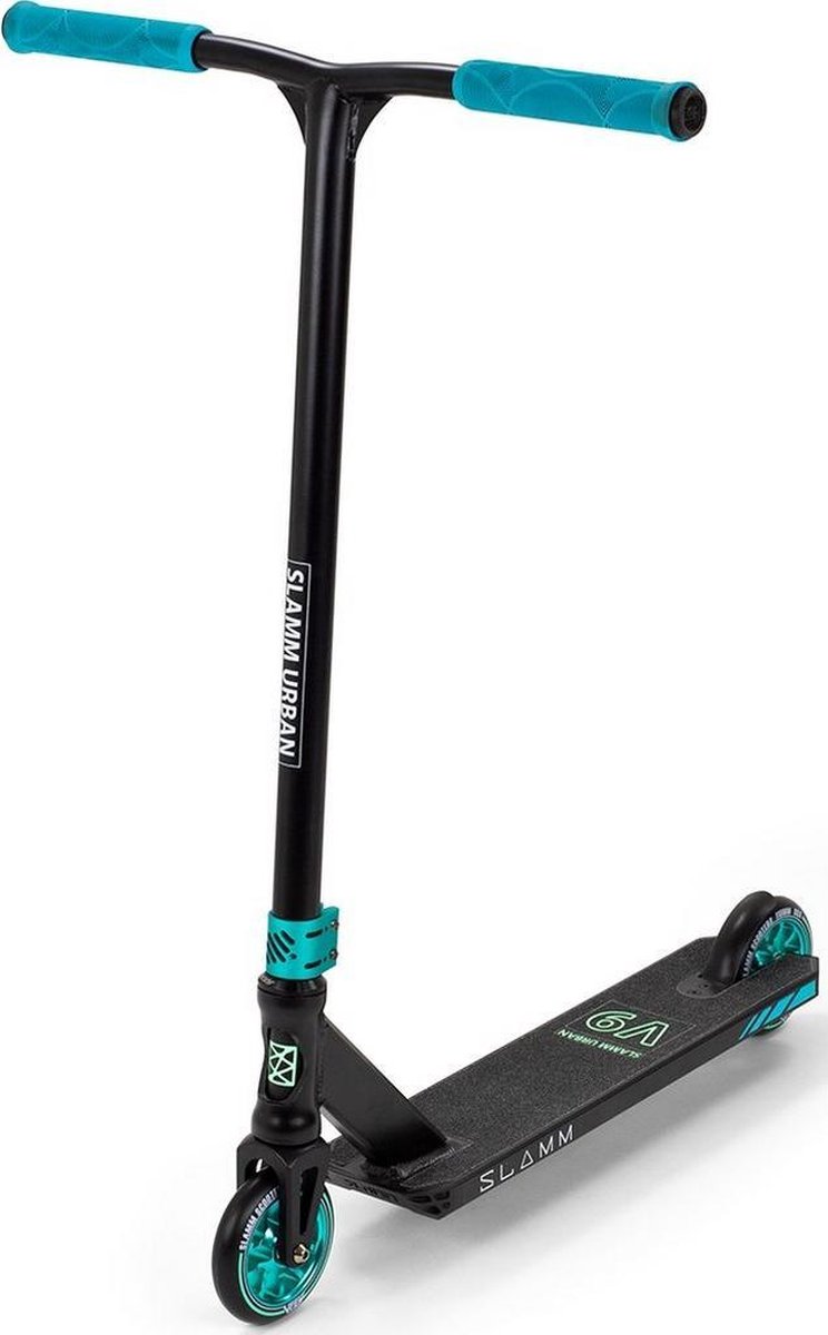 Slamm Urban V9 stuntstep - Groenblauw Step kopen online
