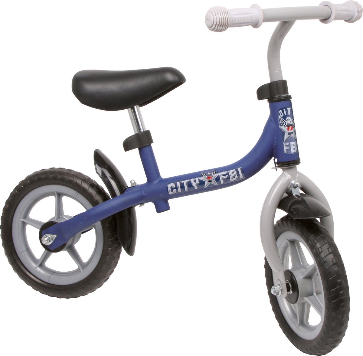 Small foot Loopfiets city scooter jongens blauw Loopfiets kopen online