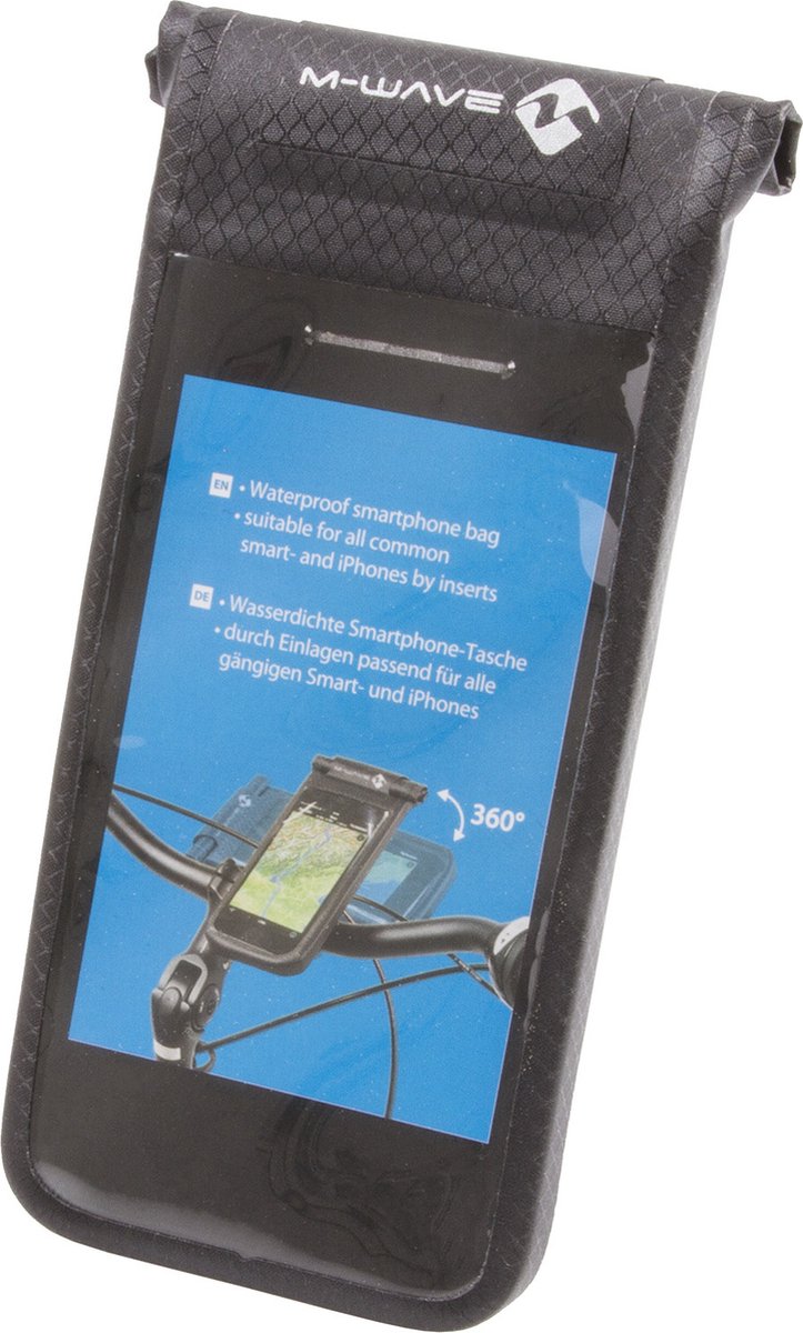 smartphonehoes m wave met draaibare qr houder