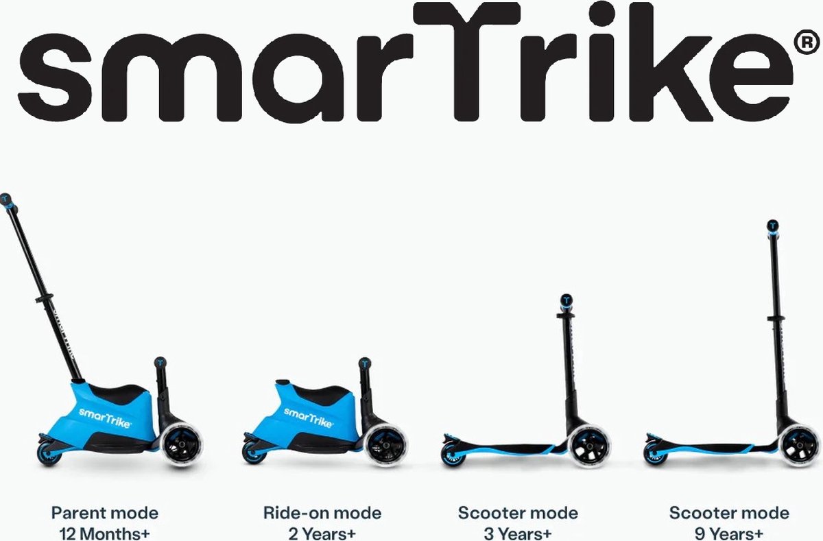 Smartrike Xtend Scooter Ride-on step Blue Step kopen online