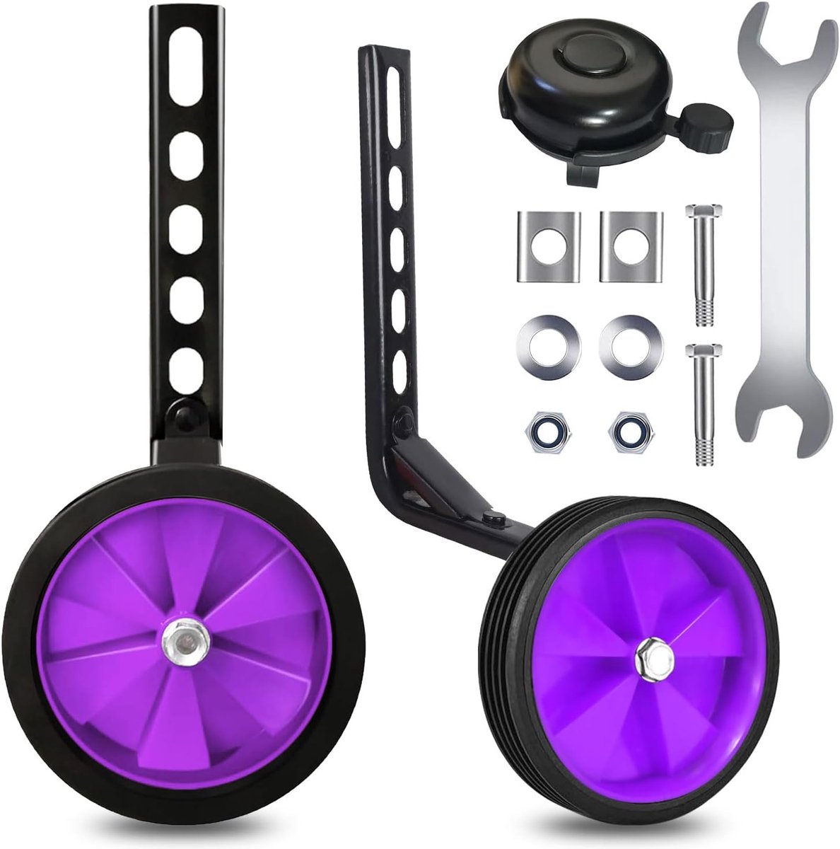 Smile Auxiliary wielen - ondersteuningswielen - trainingswielen - oefenwielen voor kinderfietsen - universeel Skateonderdeel kopen online