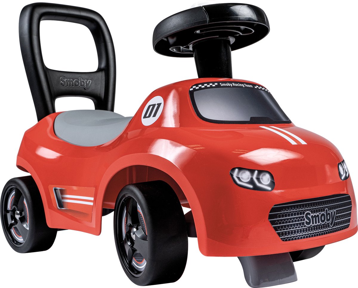 Smoby - Auto - Ride-On - Rood - Loopwagen - Vanaf 10m. Loopauto kopen online