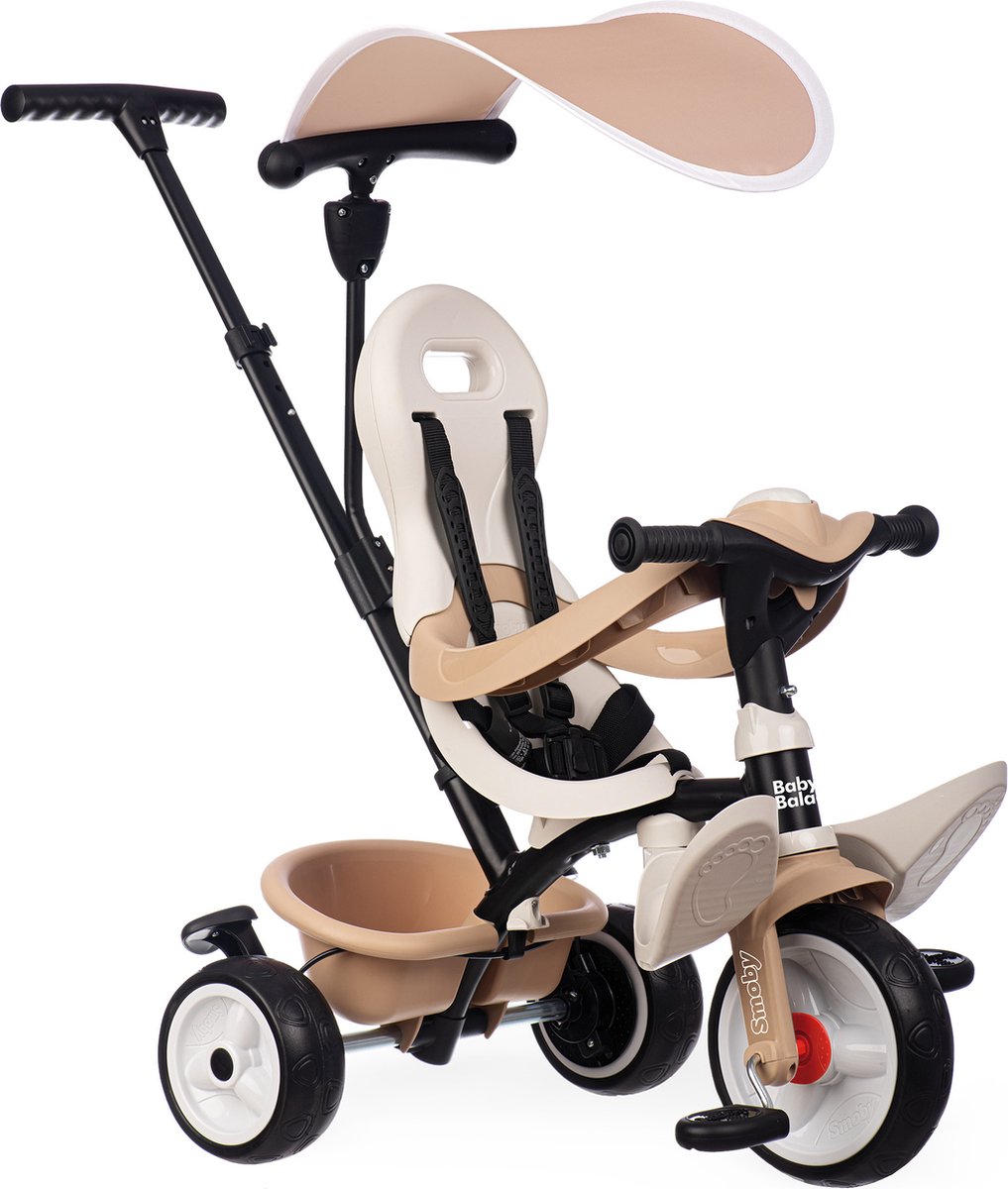 smoby baby balade driewieler beige vanaf 10m