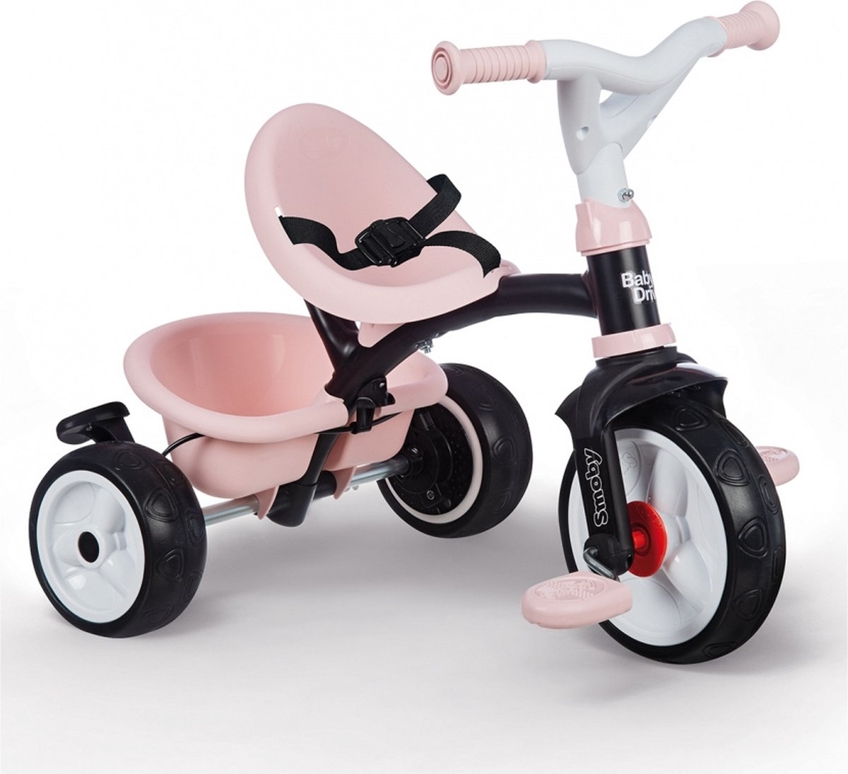 Smoby - Baby Driver Plus Roze - Driewieler - Loopfiets Loopfiets kopen online
