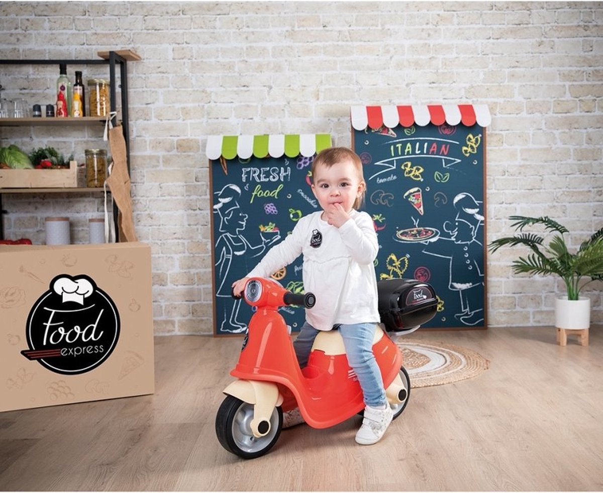 Smoby - Scooter - Ride-On Food Express - Loopauto Loopauto kopen online