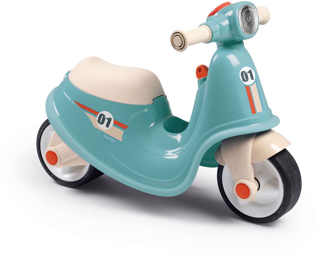 Smoby - Scooter Ride on - Loopfiets Blauw Loopauto kopen online
