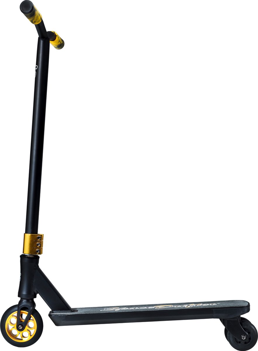 Space Drifter D200 - Stuntstep met drift functie - Zwart / Goud. Van de makers van de bekende Space Scooters Step kopen online