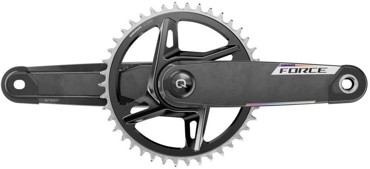 Sram Force 1 Xplr Axs E1 Dub Wide Axle Crankstel Met Vermogensmeter Zilver 165 mm / 42t Fiets kopen online