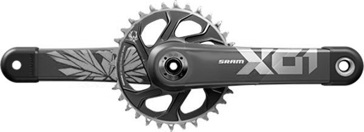 Sram X01 Eagle Dub Boost Direct Mount Crankstel Rood,Zwart 175 mm / 32t Fiets kopen online