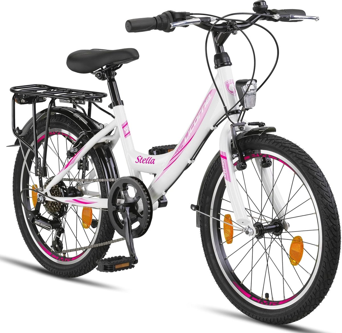 Stadsfiets voor Dames, Heren en Kinderen - 20, 24, 26, 28 Inch met 21 Versnellingen Kinderfiets kopen online
